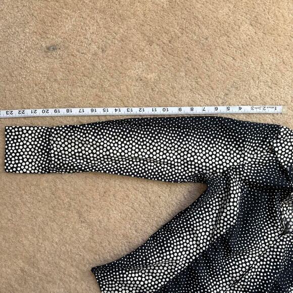 Y2K Jones Polka Dot Cyber Rave Long Sleeve Collared Blouse - Picture 7 of 7